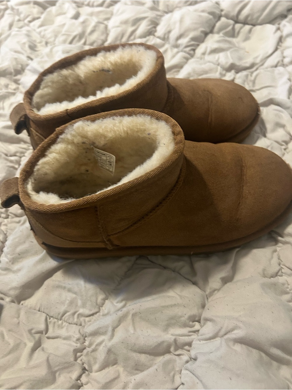 Children's Cozy UGG ultra mini Shearling-Lined Slip-On Boot - Brown